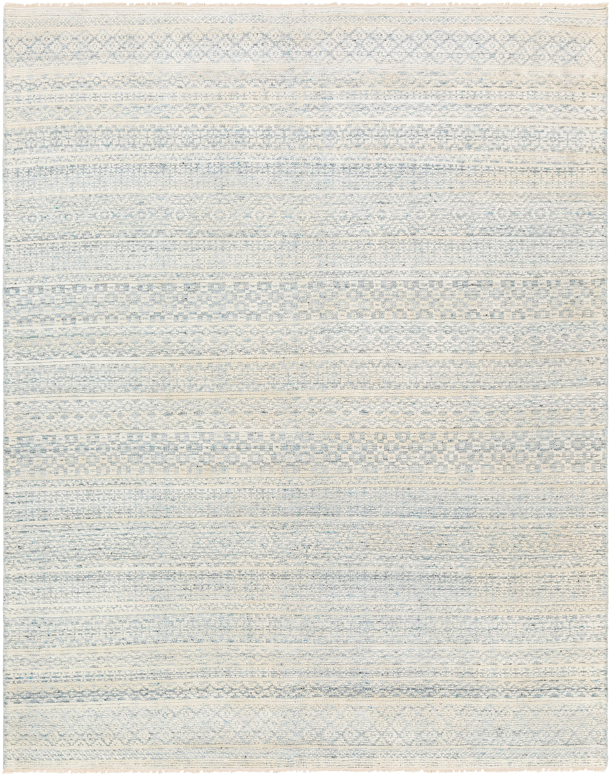 Surya Nobility Nbi-2309 Pale Blue, Teal, Dark Blue, Ivory Rugs.