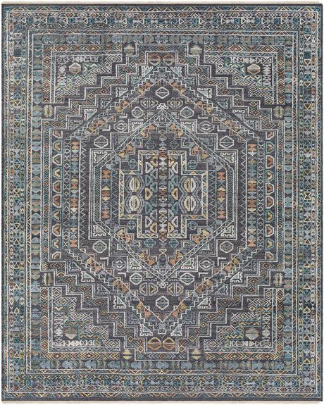 Surya Nobility Nbi-2315 Charcoal, Medium Gray, Light Gray, Wheat Rugs.