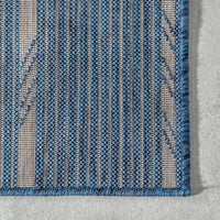 Nuloom Claudia Tribal Ncl1814B Blue Area Rug