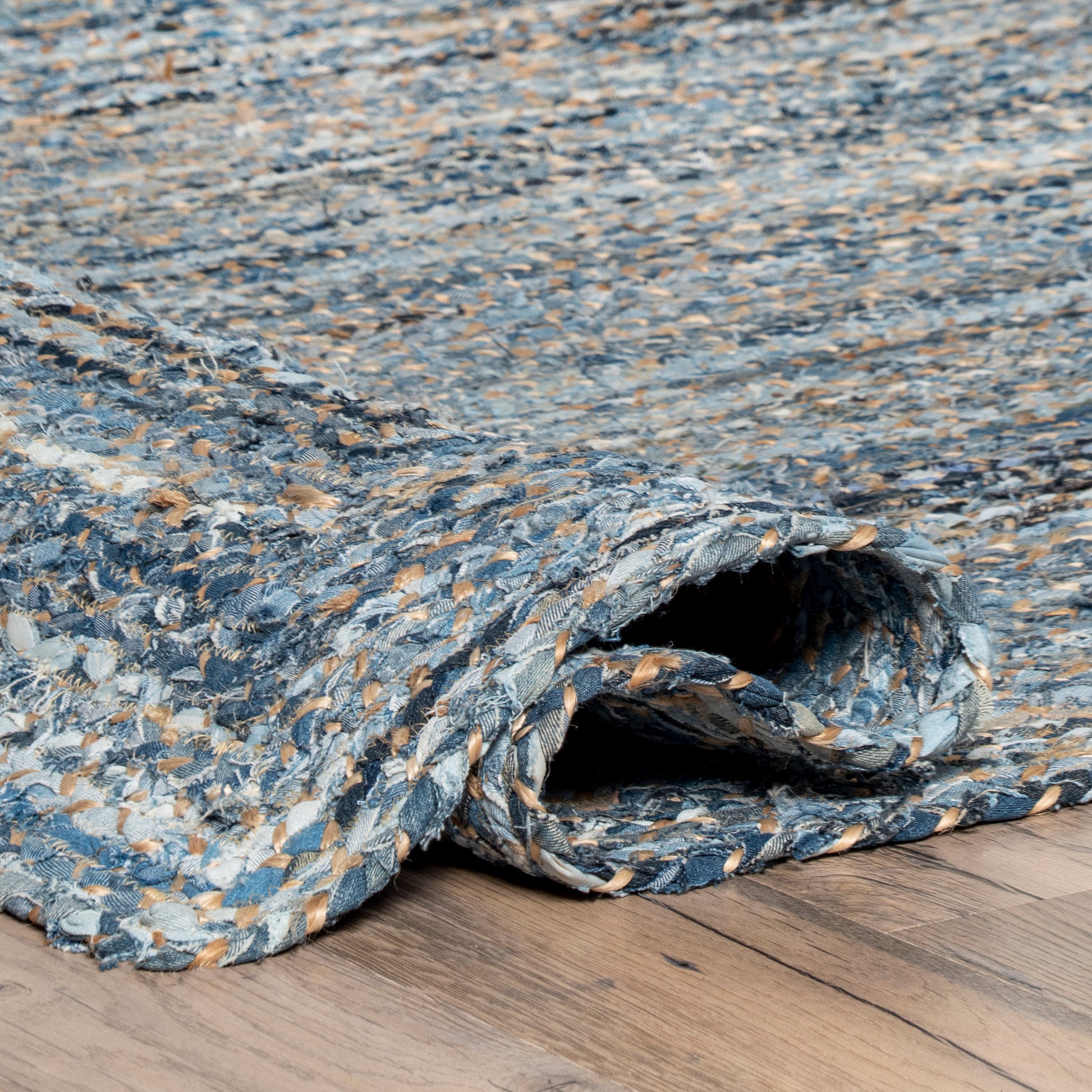 Nuloom Otelia Denim Not1415B Denim Area Rug