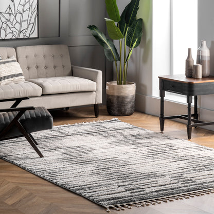 Nuloom Seren Plush Faded Nse3036A Beige Area Rug