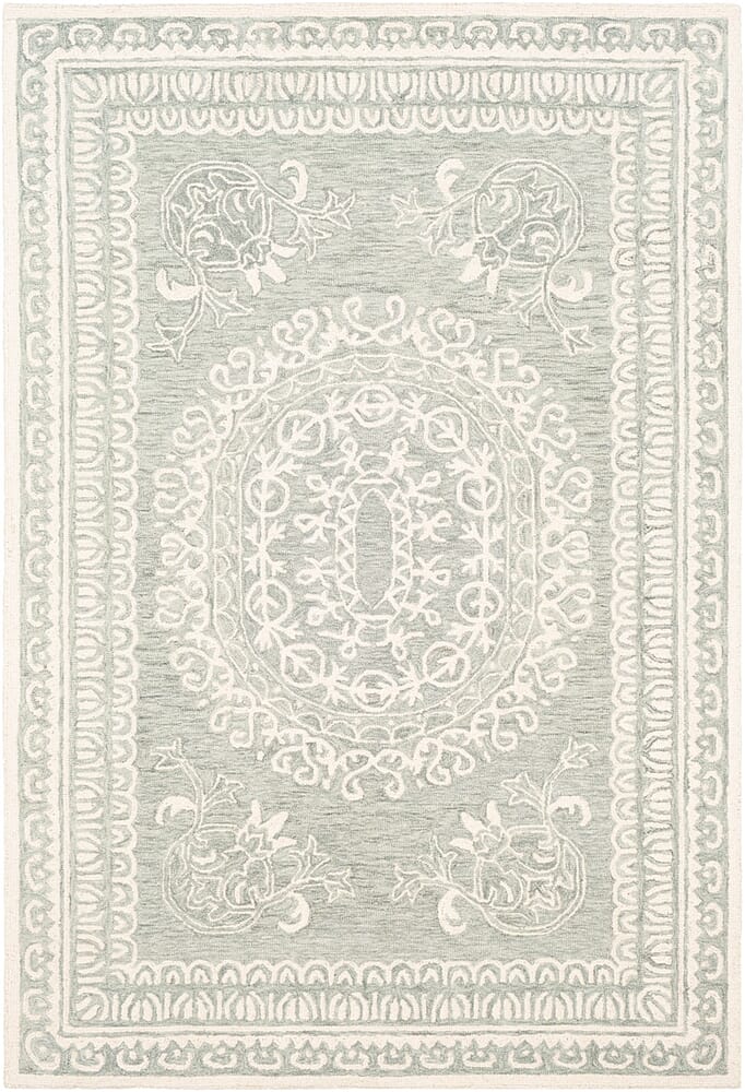 Surya Newcastle Ncs-2306 Sea Foam, Sage, Cream Area Rug