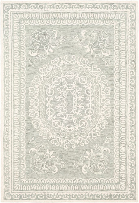 Surya Newcastle Ncs-2306 Sea Foam, Sage, Cream Rugs.