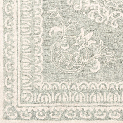 Surya Newcastle Ncs-2306 Sea Foam, Sage, Cream Area Rug