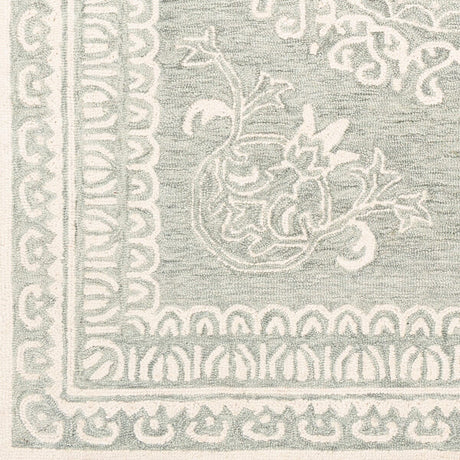 Surya Newcastle Ncs-2306 Sea Foam, Sage, Cream Rugs.