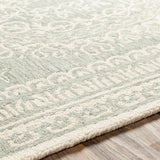 Surya Newcastle Ncs-2306 Sea Foam, Sage, Cream Rugs.
