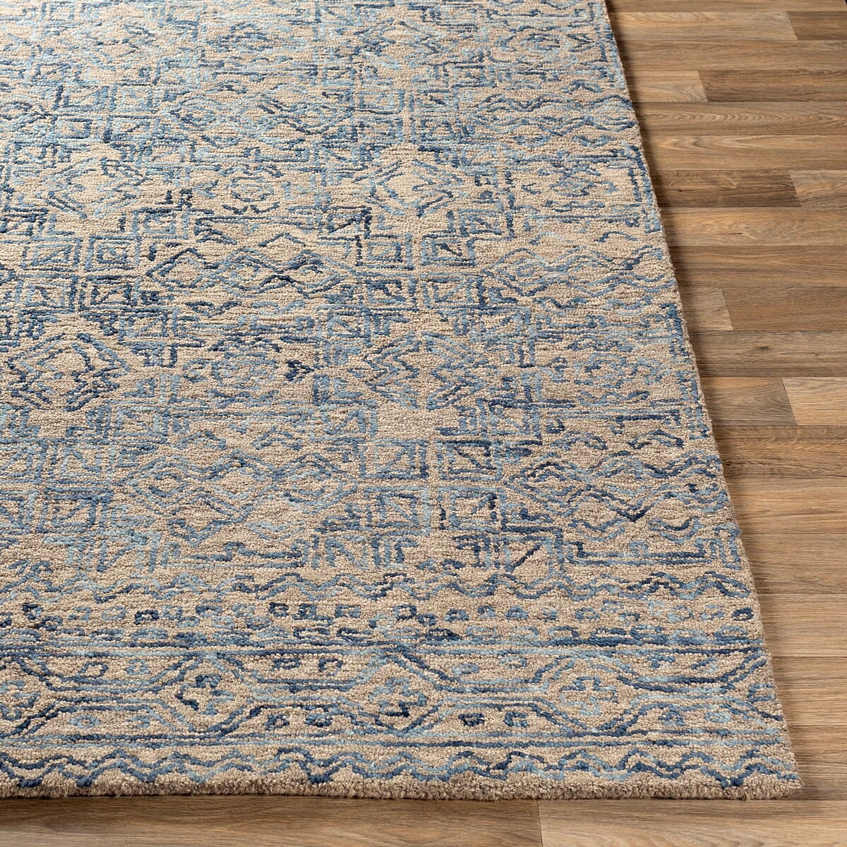 Surya Newcastle Ncs-2308 Denim, Khaki Area Rug