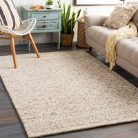 Surya Newcastle Ncs-2309 Taupe, Cream Area Rug