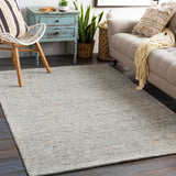 Surya Newcastle Ncs-2310 Sea Foam, Teal, Sage, Taupe Rugs.