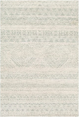 Surya Newcastle Ncs-2312 Sea Foam, Sage, Dark Green, Cream Rugs.