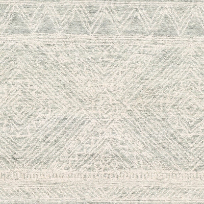 Surya Newcastle Ncs-2312 Sea Foam, Sage, Dark Green, Cream Area Rug