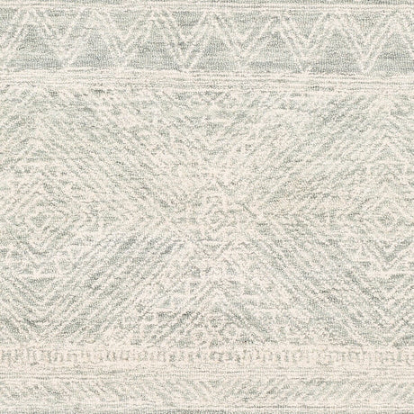 Surya Newcastle Ncs-2312 Sea Foam, Sage, Dark Green, Cream Rugs.