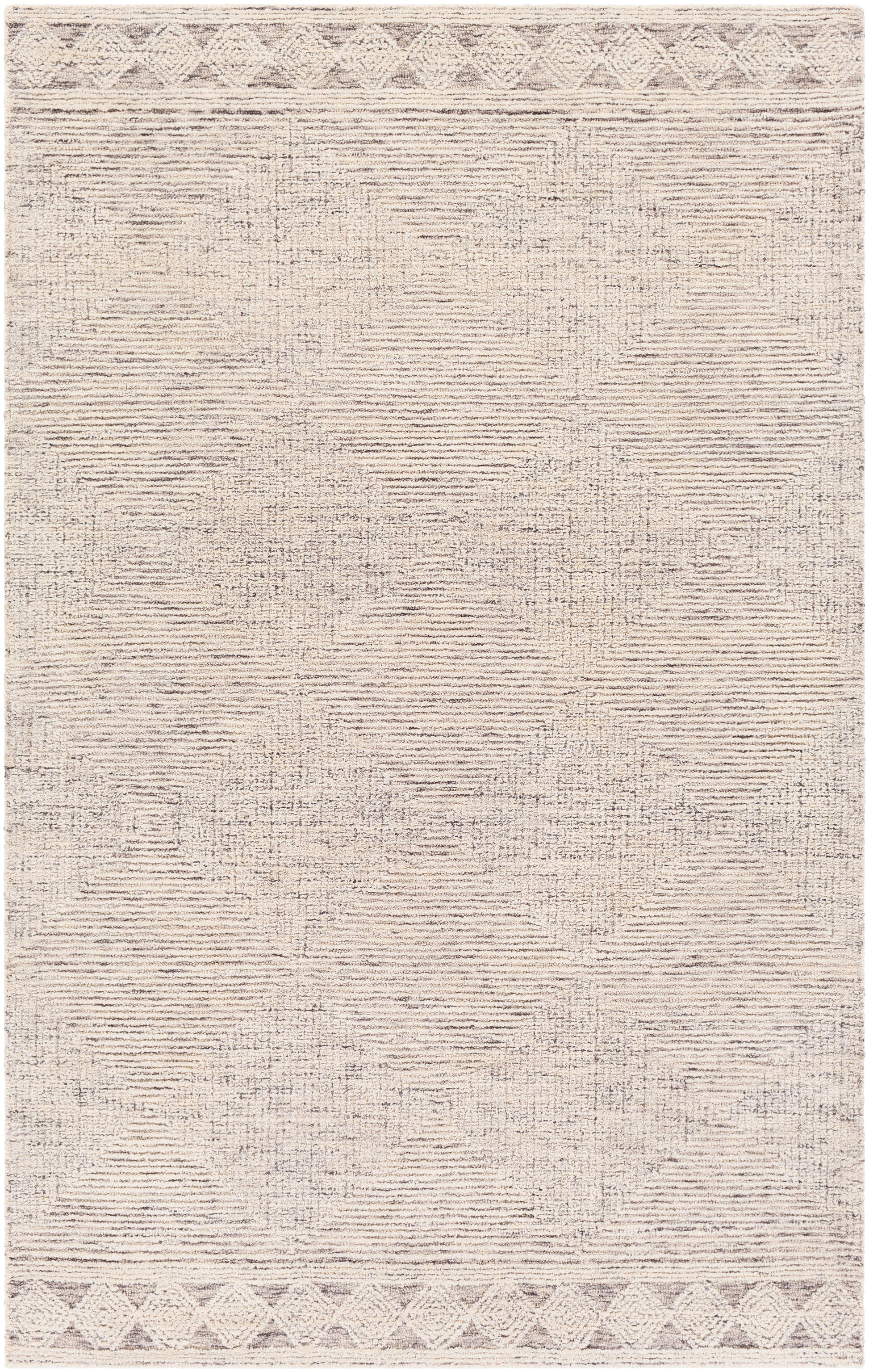 Surya Newcastle Ncs-2313 Cream, Taupe, Charcoal Area Rug