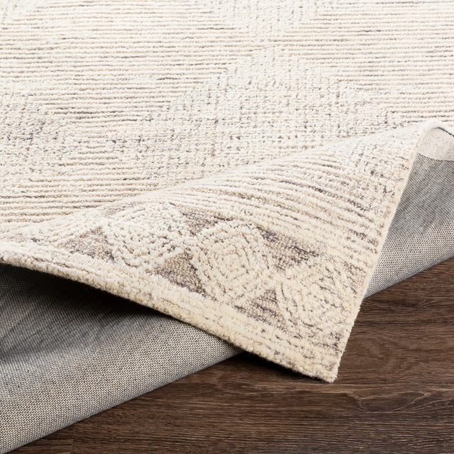 Surya Newcastle Ncs-2313 Cream, Taupe, Charcoal Rugs.