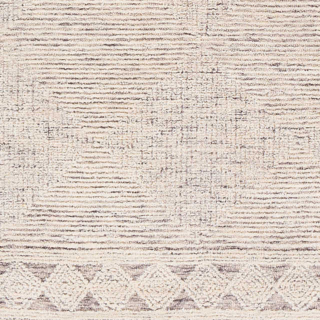 Surya Newcastle Ncs-2313 Cream, Taupe, Charcoal Rugs.