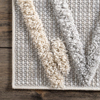 Nuloom Beatrice Raised Theta Trellis Nbe1389A Beige Area Rug