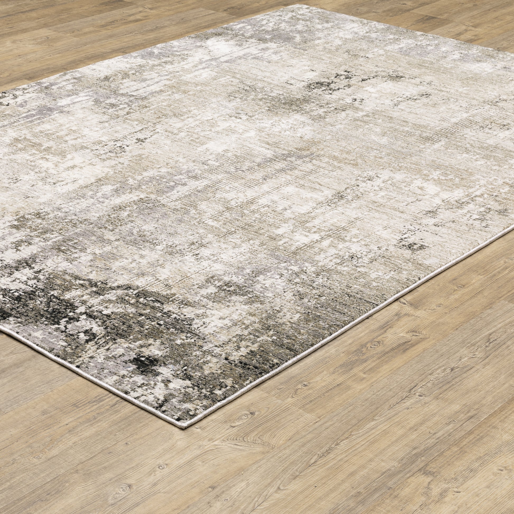 Oriental Weavers Sphinx Nebulous 002X9 Beige/ Grey Area Rug