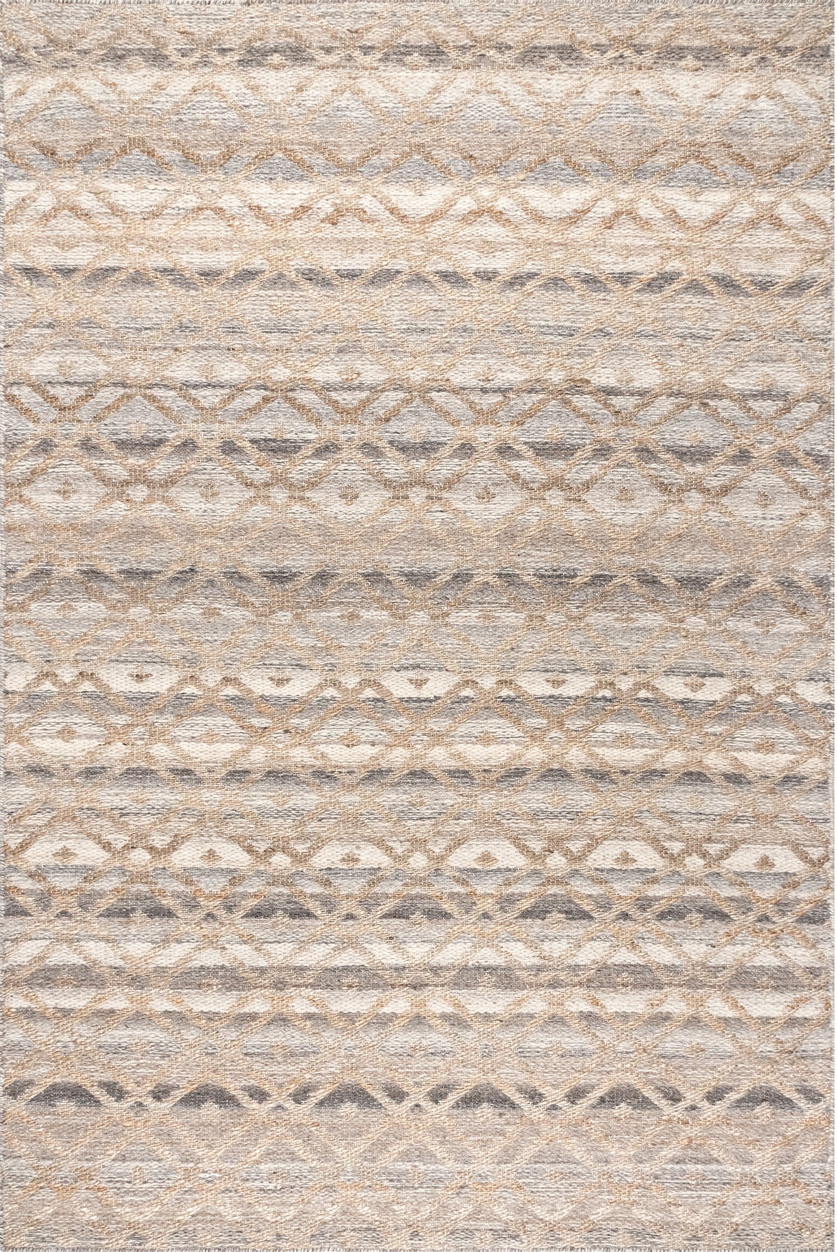 Nuloom Talia And Lattice Nta3268A Natural Area Rug