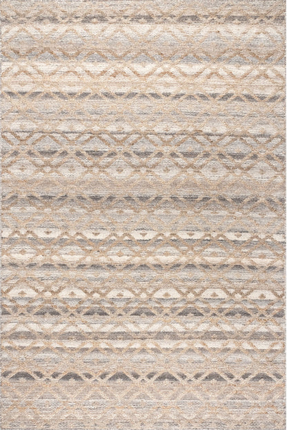 Nuloom Talia And Lattice Nta3268A Natural Area Rug