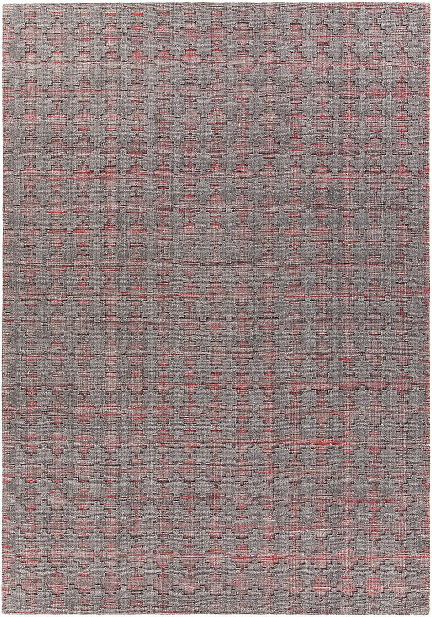 Chandra Netix Net33201 Red / Grey Area Rug