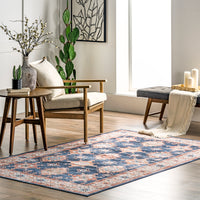 AreaRugs.com Wavaj Nwa1083C Navy Area Rug