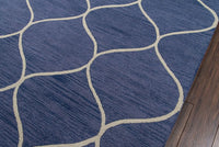 Momeni Newport Np-10 Blue Geometric Area Rug