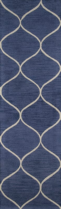 Momeni Newport Np-10 Blue Geometric Area Rug