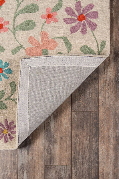 Momeni Newport Np-20 Ivory Floral / Country Area Rug