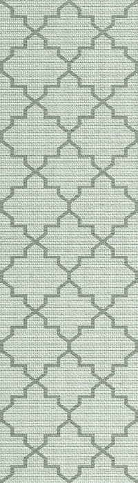 Dynamic Newport 96003 Green Geometric Area Rug