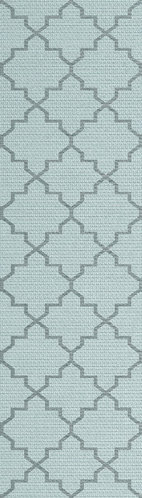 Dynamic Newport 96003 Blue Geometric Area Rug