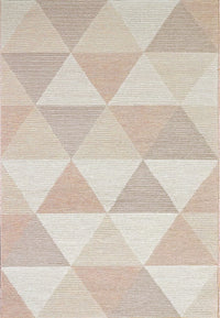 Dynamic Newport 96004 Blush Geometric Area Rug