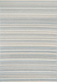 Dynamic Newport 96005 Ivory / Blue Striped Area Rug