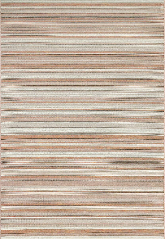 Dynamic Newport 96005 Blush / Ivory Striped Area Rug