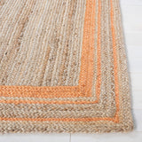 Safavieh Natural Fiber Nf109P Orange/Natural Rugs.
