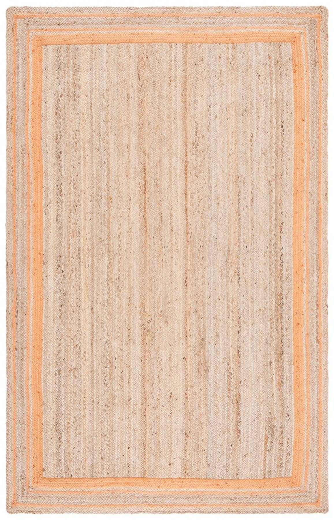 Safavieh Natural Fiber Nf109P Orange/Natural Area Rug