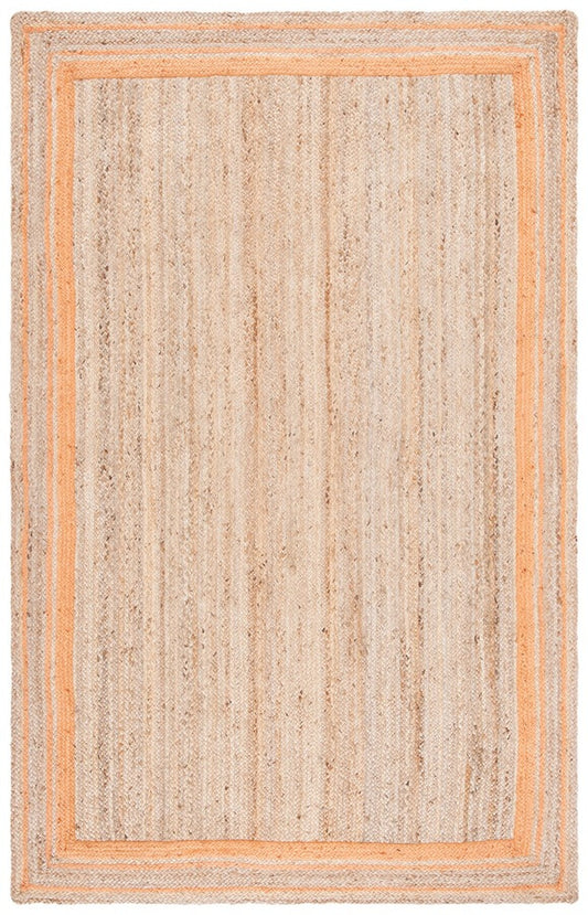 Safavieh Natural Fiber Nf109P Orange/Natural Area Rug