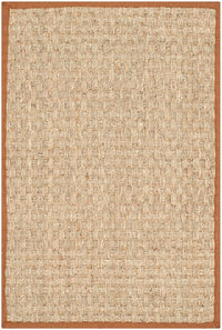 Safavieh Natural Fiber nf114b Natural / Brown Natural Fiber Area Rug