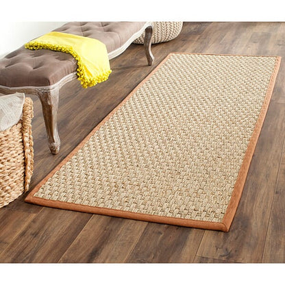 Safavieh Natural Fiber nf114b Natural / Brown Natural Fiber Area Rug