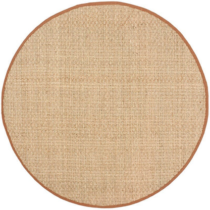 Safavieh Natural Fiber nf114b Natural / Brown Natural Fiber Area Rug