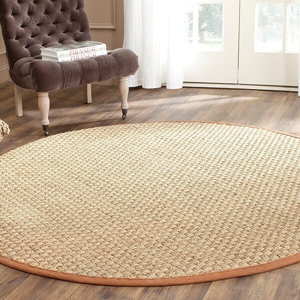 Safavieh Natural Fiber nf114b Natural / Brown Natural Fiber Area Rug