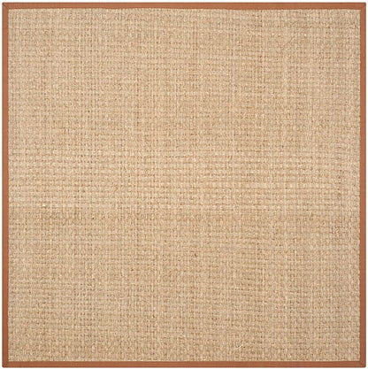 Safavieh Natural Fiber nf114b Natural / Brown Natural Fiber Area Rug