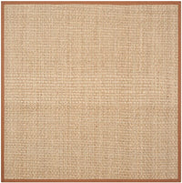 Safavieh Natural Fiber nf114b Natural / Brown Natural Fiber Area Rug