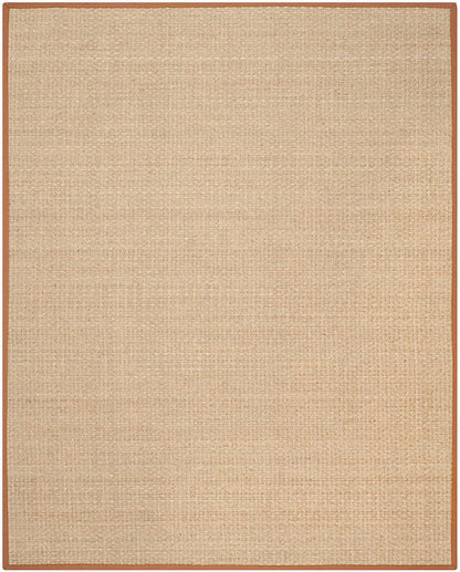 Safavieh Natural Fiber nf114b Natural / Brown Natural Fiber Area Rug