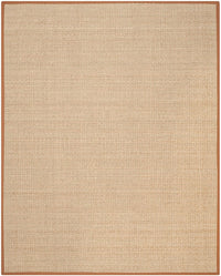 Safavieh Natural Fiber nf114b Natural / Brown Natural Fiber Area Rug