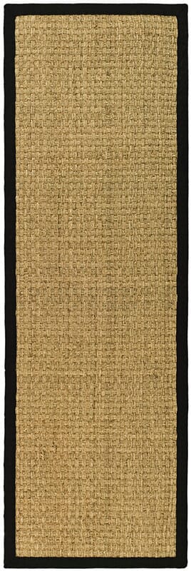 Safavieh Natural Fiber nf114c Natural / Black Rugs.