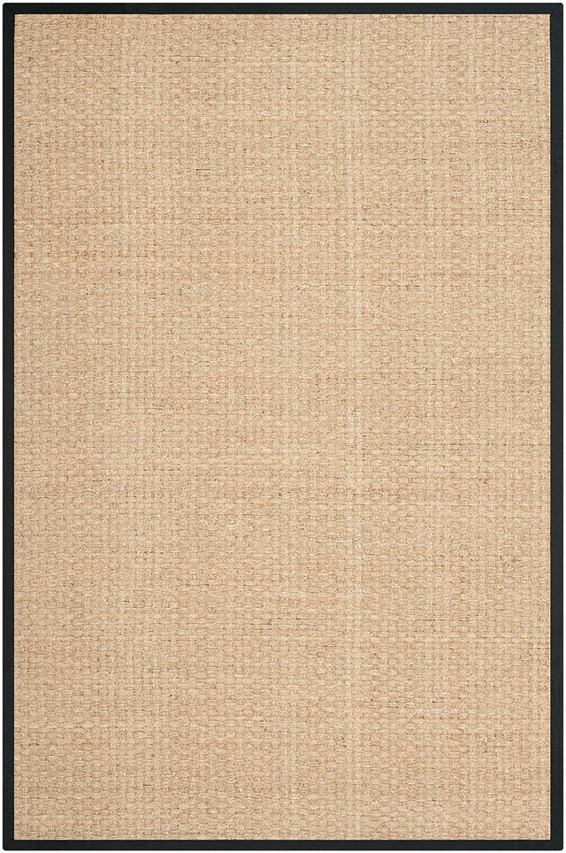 Safavieh Natural Fiber nf114c Natural / Black Rugs.