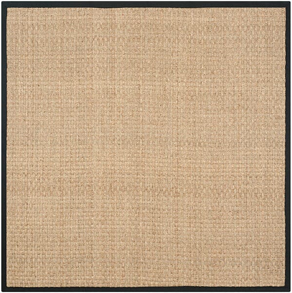 Safavieh Natural Fiber nf114c Natural / Black Rugs.