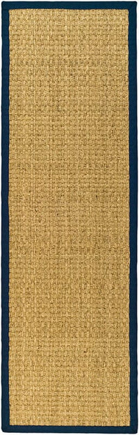 Safavieh Natural Fiber nf114e Natural / Blue Natural Fiber Area Rug