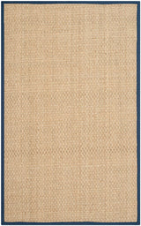Safavieh Natural Fiber nf114e Natural / Blue Rugs.