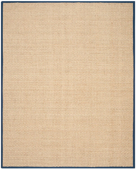 Safavieh Natural Fiber nf114e Natural / Blue Rugs.